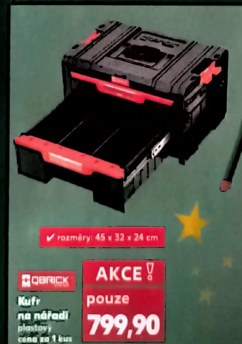 Kufr na nářadí plastový