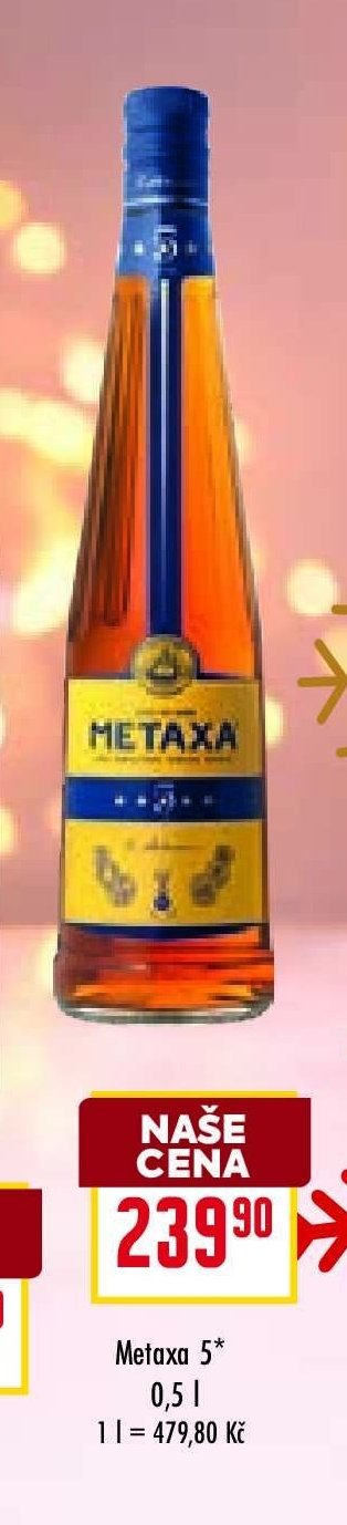 Metaxa 5* 0,5l