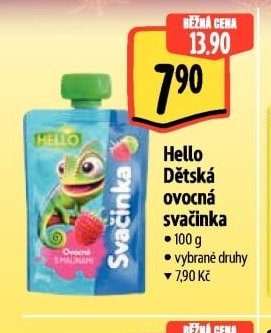 Hello Dětská ovocná svačinka