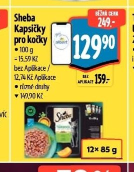 Sheba Kapsičky pro kočky