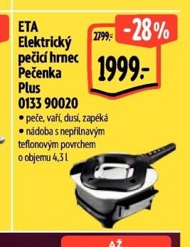 ETA Elektrický pečící hrnec Pečenka Plus 0133 90020