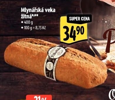Mlynářská veka žitná