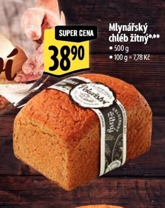 Mlynářský chléb žitný