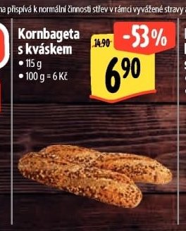 Kornbageta s kváskem