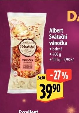 Albert Sváteční vánočka