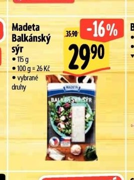 Madeta Balkánský sýr