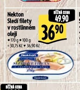 Nekton Sledí filety v rostlinném oleji