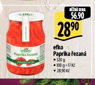 efko Paprika řezaná