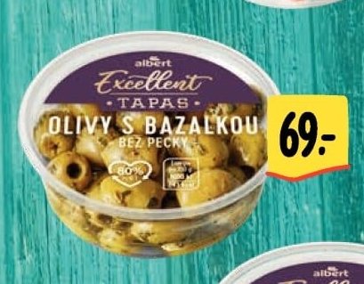 Olivy s bazalkou bez pecky