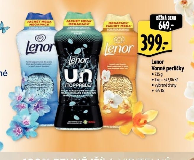 Lenor Vonné perličky