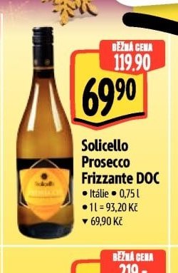 Solicello Prosecco Frizzante DOC
