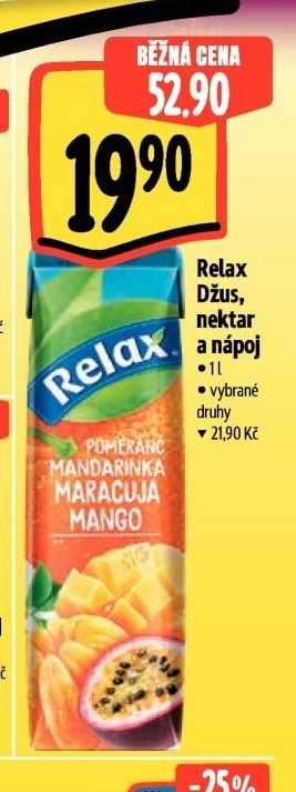 Relax Džus, nektar a nápoj
