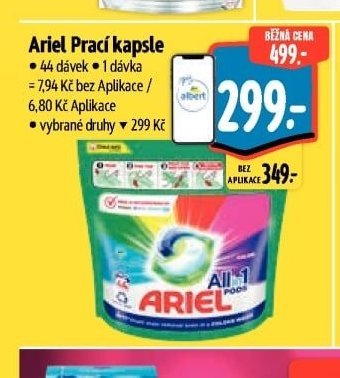 Ariel Prací kapsle
