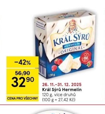 Král Sýrů Hermelín