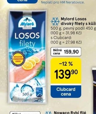 Mylord Losos divoký filety s kůží