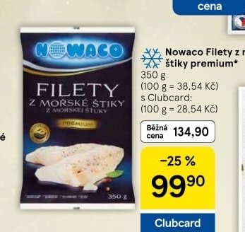 Nowaco Filety z mořské štiky premium