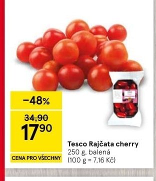 Tesco Rajčata cherry