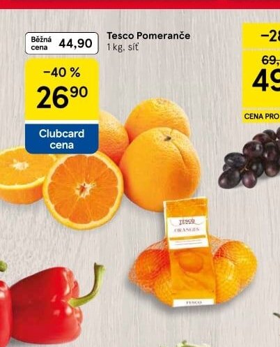 Tesco Pomeranče
