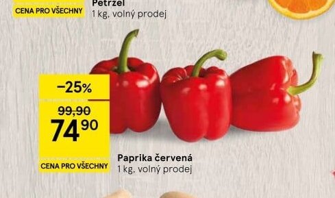 Paprika červená