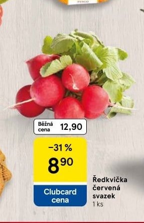 Ředkvička červená svazek