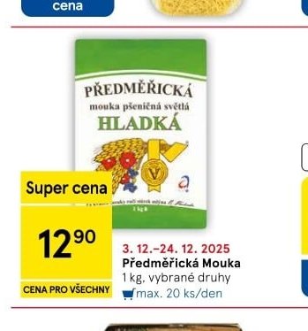 Předměřická mouka pšeničná světlá