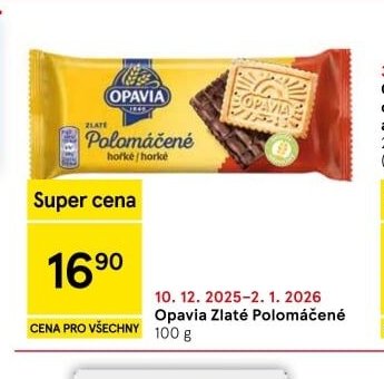 Opavia Zlaté Polomáčené