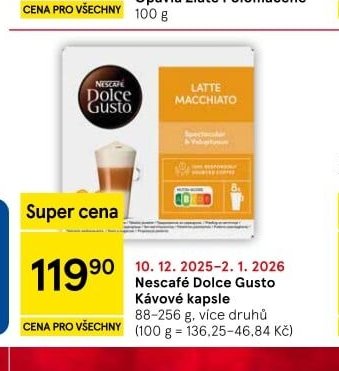 Nescafé Dolce Gusto Kávové kapsle