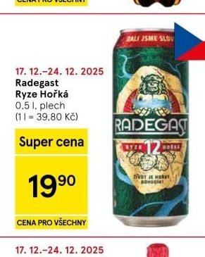 Radegast Ryze Hořká