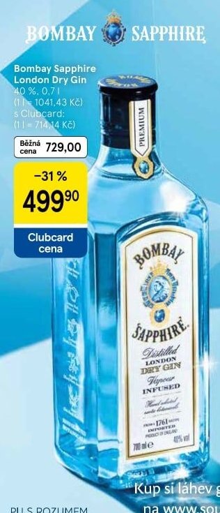 Bombay Sapphire London Dry Gin
