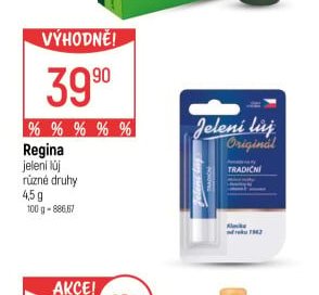 Regina jelení lůj