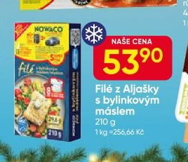 File z Aljašky s bylinkovým máslem