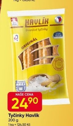 Tyčinky Havlík