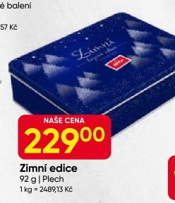 Kolekce čajů Zimní edice Jemča - plechová dóza