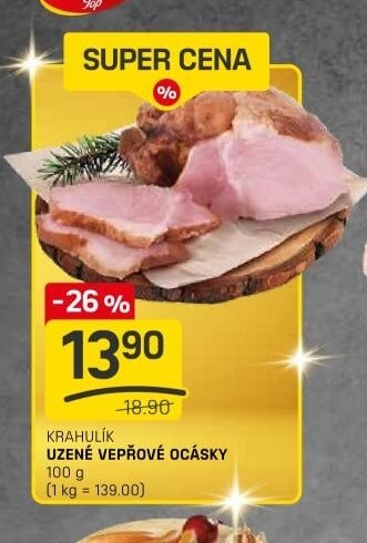 KRAHULÍK UZENÉ VEPŘOVÉ OCÁSKY