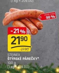 STEINEX ŠTÝRSKÉ PÁREČKY