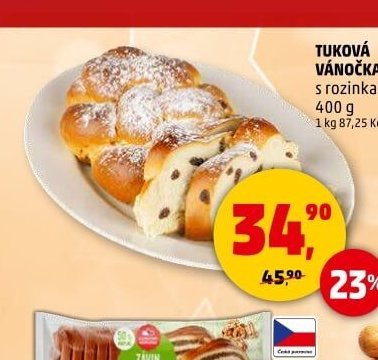 Tuková vánočka
