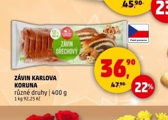 Závin Karlova Koruna