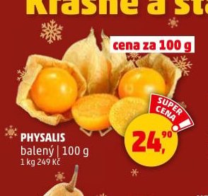 Physalis balený
