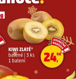 Kiwi zlaté balené