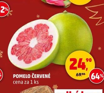 Pomelo červené