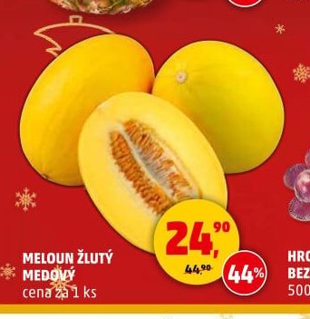 Meloun žlutý medový