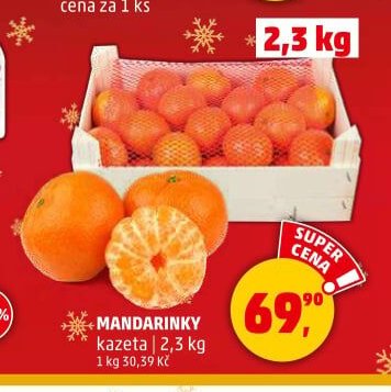Mandarinky kazeta