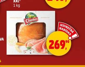 CHODUROVA SVÁTEČNÍ ŠUNKA 1 kg