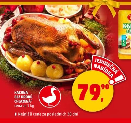 KACHNA BEZ DROBŮ CHLAZENÁ