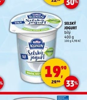 Selský jogurt bílý