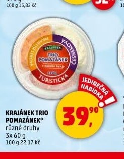Krajánek Trio pomazánek