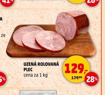 UZENÁ ROLOVANÁ PLECK cena za 1 kg