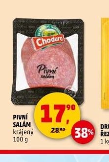 PIVNÍ SALÁM krájený 100 g
