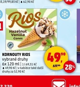 KORNOUTY RIOS vybrané druhy 6x 120 ml