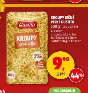 Kroupy ječné velké Gustito 500 g